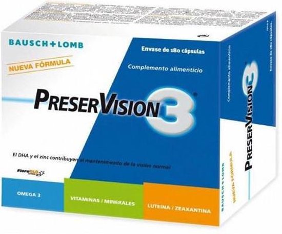550x458-31 Bausch+lomb Preservision Pack Of 3 Months 180 Capsules - Image 1