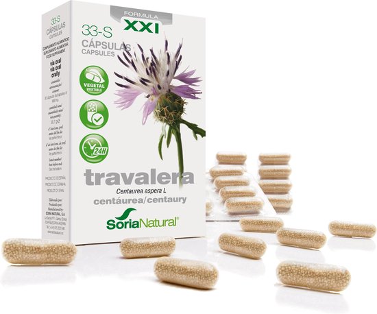 Soria 33-s Travalera 200 Mg 30 Caps