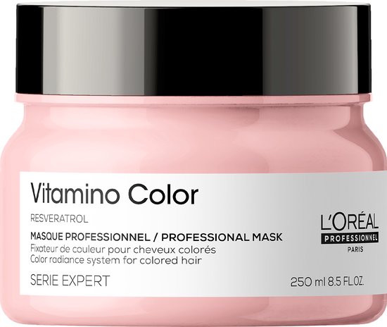 550x464-29 L’Oréal Professionnel Vitamino Color Mask – Beschermend haarmasker voor gekleurd haar – Serie Expert – 250 ml - Image 1
