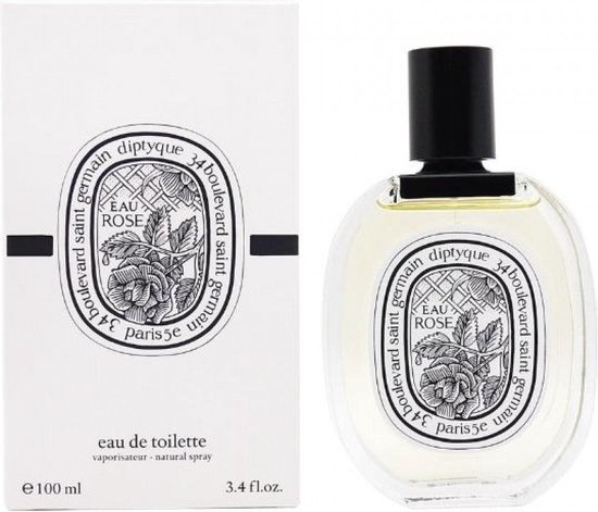 550x471-23 Eau Rose by Diptyque 100 ml - Eau De Toilette Spray - Image 1