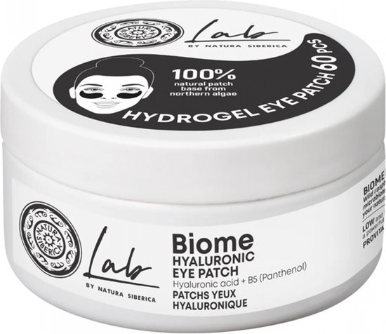 550x476-88 Natura Siberica Lab Biome Hyaluronic Ooglapjes 60 Patches - Image 1
