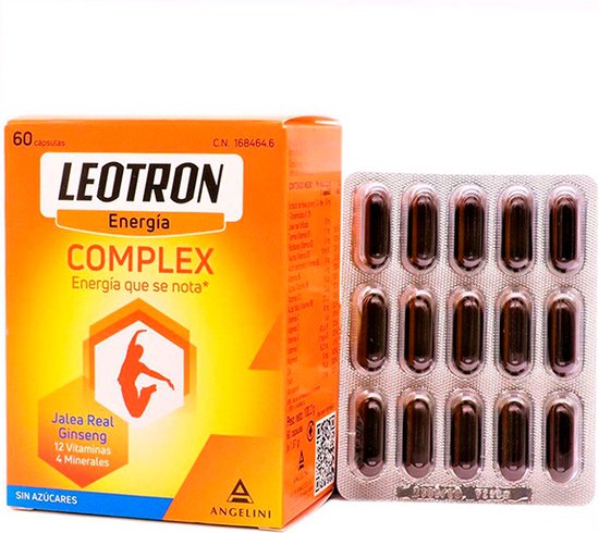 550x490-21 Voedingssupplement Leotron Koninginnengelei Ginseng 60 Stuks - Image 1