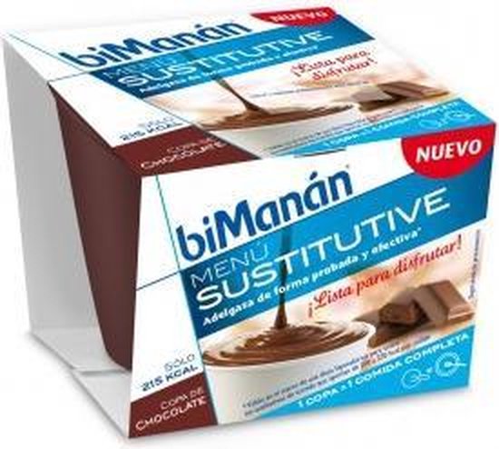 550x494-21 Bimana!n Beslim Chocolate Cup 210g - Image 1
