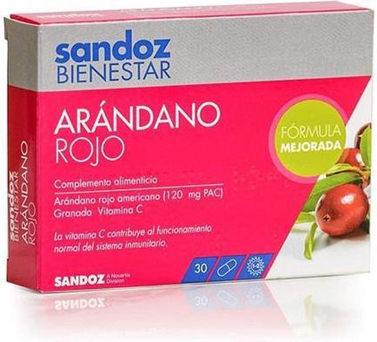 550x499-25 Sandoz Cranberry Caps Cranberry Wellness - Image 1