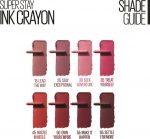 Maybelline Superstay Ink Crayon Matte Lipstick   25 Stay Exceptional   Purple   14 Gr - Image 3