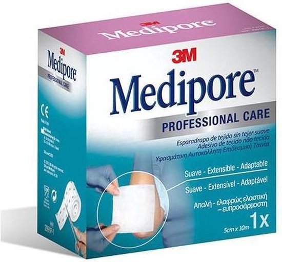 Medipore Esparadrapo Hipoalergenico 5 Cm X 10 M 3m