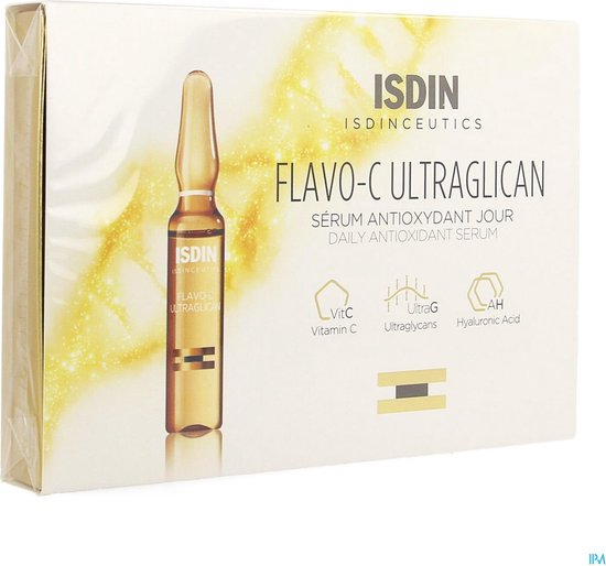 550x514-46 Isdin Isdinceutics Flavo-C Ultraglican Daily Antioxidant Serum - Image 1