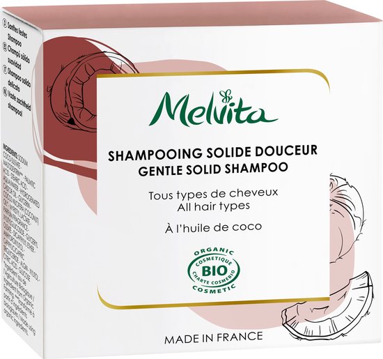 550x515-31 Shampoo Bar Melvita Shampooing Solide 55 g - Image 1