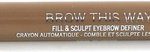 Brow This Way Fill&sculpt Eyebrow Definer By Rimmel #001-blonde