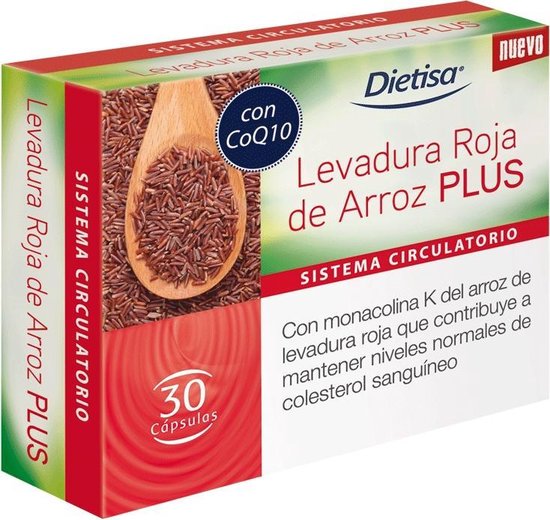550x520-47 Dietisa Dts Levadura Roja De Arroz Plus 60 Caps - Image 1