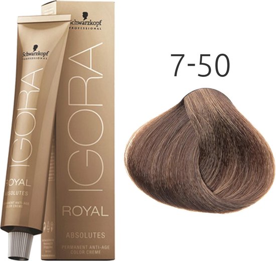 550x520-7 Schwarzkopf Igora Absolutes 60 ml 7-50 - Image 1