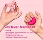 Intimina - Lily Compact Cup maat B - kleine menstruatiecup met plat opvouwbaar compact design - Image 4
