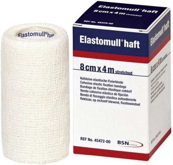 550x526-8 Elastomull Haft 4Mx 8Cm.45472 - Image 1