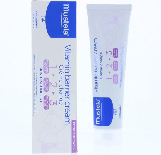 550x528-80 Mustela Bebe Change Creme Change 1 2 3 Luierwisselcreme 100ml - Image 1