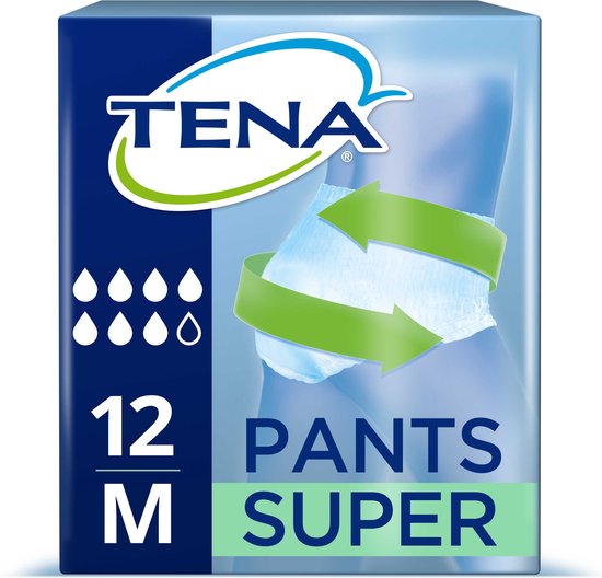 550x528-95 TENA super medium incontinetie - incontinentiebroekjes - Image 1