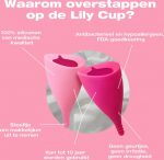 Intimina - Lily Cup maat B - dunne menstruatiecup, vrouwelijke cup, tot 8 uur te gebruiken - Image 3
