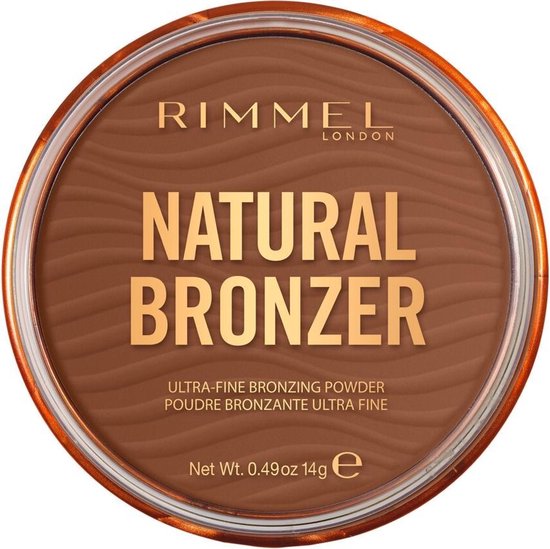 550x549-86 Rimmel London Natural Bronzer Ultra-Fine Bronzing Powder - 002 Sunbronze - Image 1