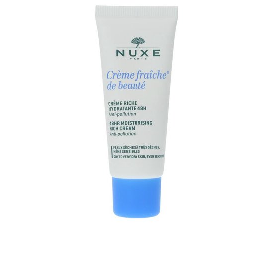 550x550-2195 Nuxe Creme Fraiche de Beaute Creme Riche Hydratante 48H DrogeZeer Droge Huid 30ml - Image 1
