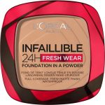 Infaillible 24H Fresh Wear Foundation in a Powder 220 Sand Foundation en poeder in één 8gr