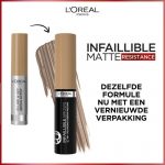 L’Oréal Paris Infaillible up to 24H Brow Mascara - Wenkbrauwmascara - 7.0 Blonde - 5ml - Image 4