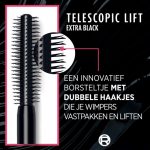 L'Oréal Paris Telescopic Lift Mascara - Mascara voor lange, gelifte wimpers en volume - Verrijkt met ceramidencomplex - Extra Black - 9,9ML - Image 3