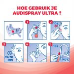 Audispray Ultra - Oorsmeer Verwijderaar - Oordruppels - Oorreiniger - Oorspuit - Oorspray - Tegen Hardnekkige Oorsmeerproppen - Alternatief Wattenstaafjes - Image 4
