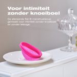 Intimina Ziggy Cup – extra dunne herbruikbare menstruatiecup met plat design - Image 2