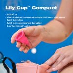 Intimina - Lily Compact Cup maat A - kleine menstruatiecup met plat opvouwbaar compact design - Image 4