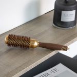 Olivia Garden Expert Blowout Shine Borstel Wavy Bristles Gold&Brown Brush Ø25mm - Image 7