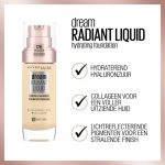 Maybelline Dream Satin Liquid Foundation & Serum 10 Ivory 30ml - Image 3