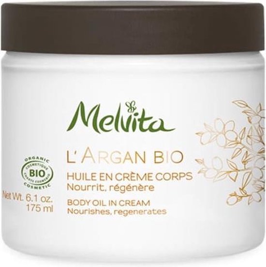 550x551-244 Argan Bio Argan Bio Body Cream 175 Ml By Melvita 175 Ml - Image 1