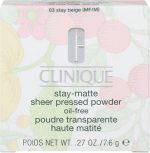 Clinique Stay-Matte Sheer Pressed Powder - 03 Stay Beige - 7,6 g - Image 6