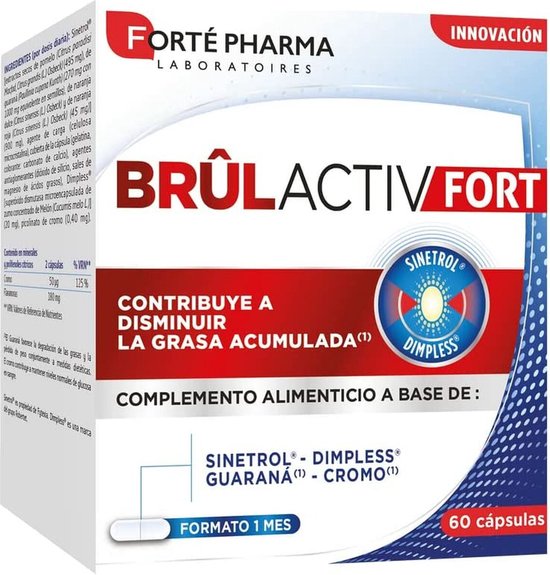 550x575-19 Food Supplement Forté Pharma Brûlactiv Fort 60 Units - Image 1