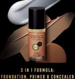 Max Factor Facefinity 3in1 Primer, Concealer y Foundation 77-Soft Honey 30ml - Image 4