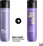 Matrix So Silver Shampoo – Reinigt en neutraliseert blond, grijs en wit haar – 300 ml - Image 2