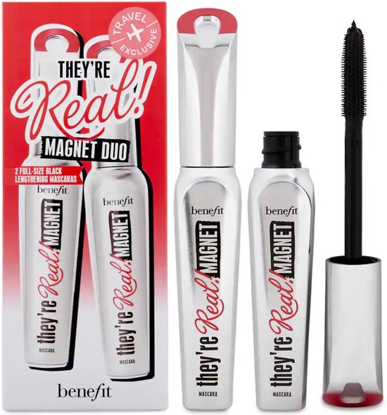 Benefit They’re Real! Magnet Extreme Lengthening Mascara DUO Set 2 stuks