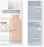 La Roche-Posay Pure Vitamine C10 serum - Serum - vermindert rimpels, doffe teint en oneffenheden - 30ml - Image 4