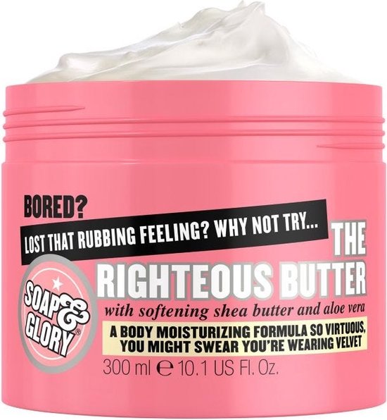 550x596-74 Soap & Glory The Righteous Butter Body Butter 300ml - Image 1