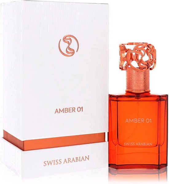 550x598-95 Swiss Arabian Swiss Arabian Amber 01 eau de parfum spray (unisex) 50 ml - Image 1