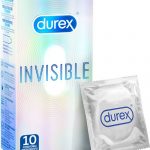Durex Invisible Extra Lubricated Condoms 12 U