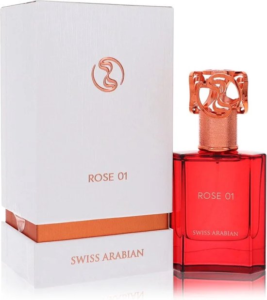 550x619-46 Swiss Arabian Rose 01 eau de parfum spray (unisex) 50 ml - Image 1