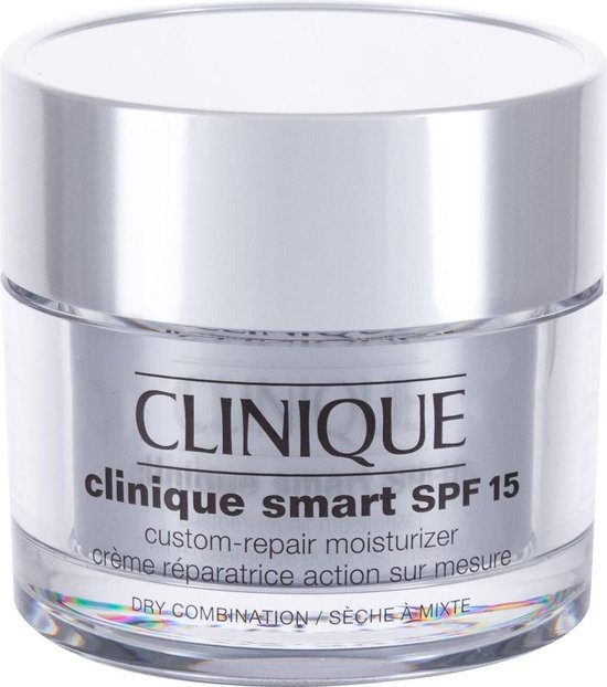 550x622-57 Clinique De Aging Smart SPF15 Custom Repair Moisturizer Creme DrogeGemengde Huid 50ml - Image 1