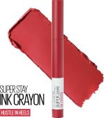 Maybelline SuperStay Ink Crayon Matte Lippenstift   45 Hustle in Heels   Rood   14 gr - Image 23