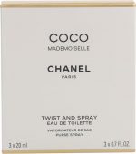 CHANEL COCO MADEMOISElle EAU DE TOILETTE TWIST AND SPRAY 20ML VAPORIZADOR 3 UND - Image 2