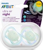 Philips Avent Ultra Air fopspeen Groen Sterren/beer glow in the dark 0-6m - Image 4