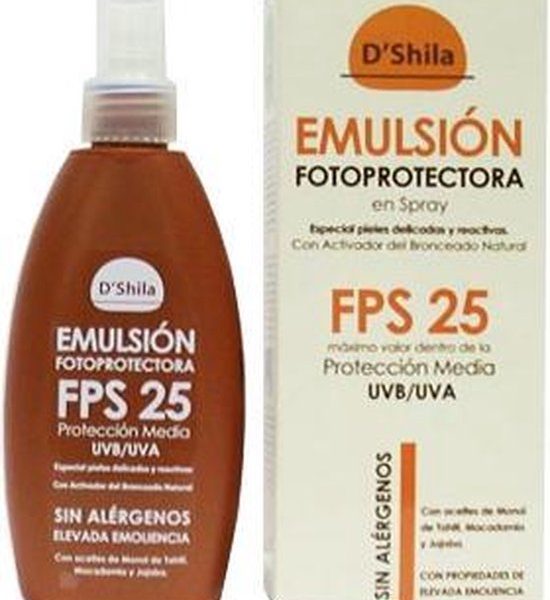 Shila Emulsion Fotoprotectora Spray Fps 25 200ml