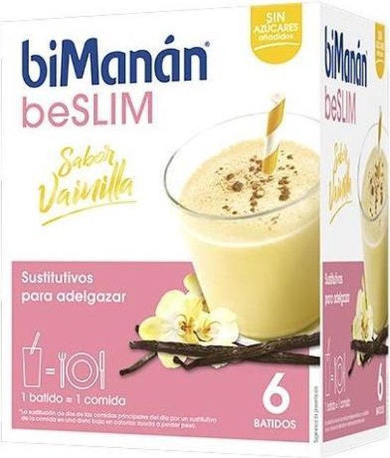 550x645-16 Bimanan Bimanan Beslim Batidos Vainilla 6 Unidades - Image 1