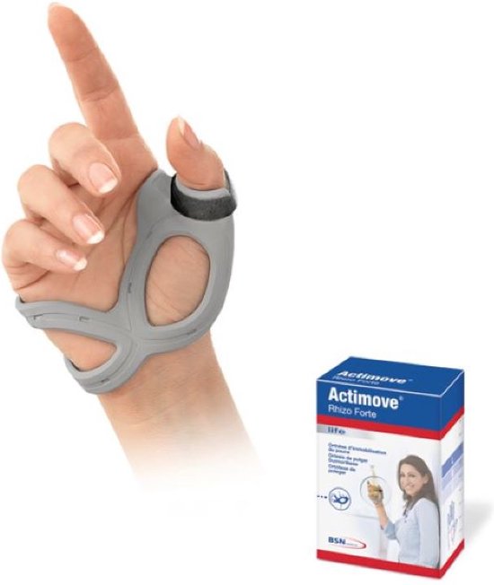 550x652-22 Actimove Rhizo Forte - Duimbrace - Met versteviging - Comfortabel - Maat Large Rechts - Hand breedte 9-10cm - Image 1