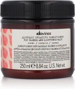 Conditioner for Blonde or Graying Hair Davines Alchemic Coral 250 ml - Image 3