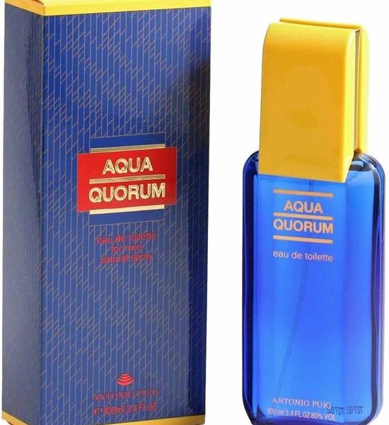 AQUA QUORUM by Antonio Puig 100 ml - Eau De Toilette Spray